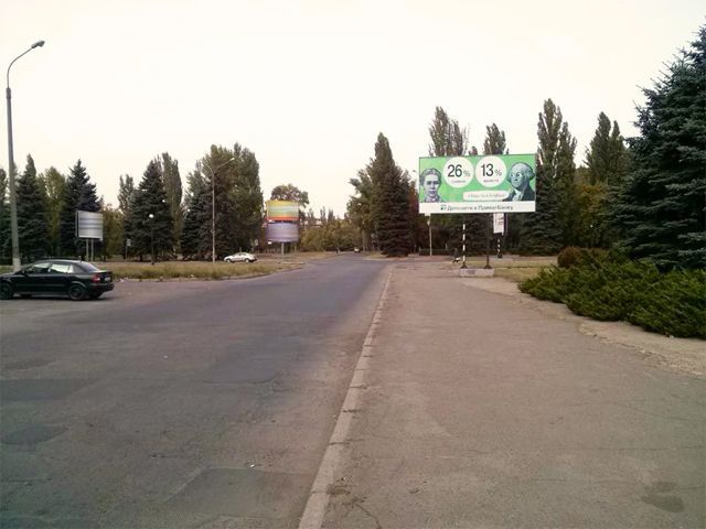 Білборд/Щит, Кривий Ріг, Художня вул., 13 - Матусевича вул.(цирк)