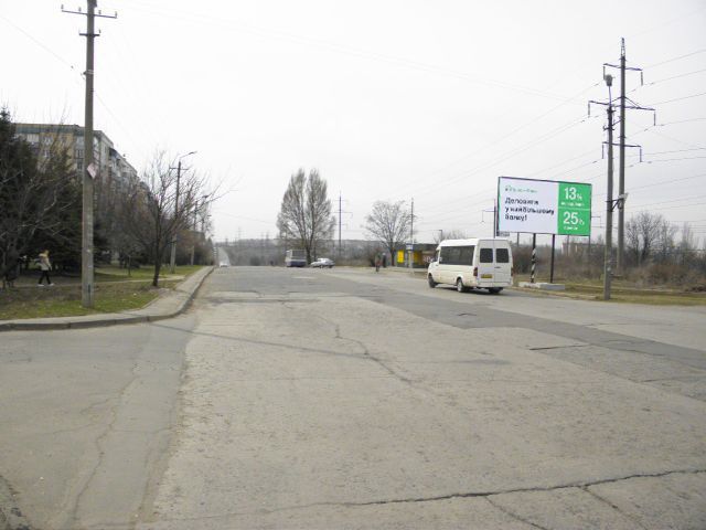 Білборд/Щит, Кривий Ріг, мкр. Східний - 2, Лисового ул.,10, до СТ ст. "Міська лікарня"