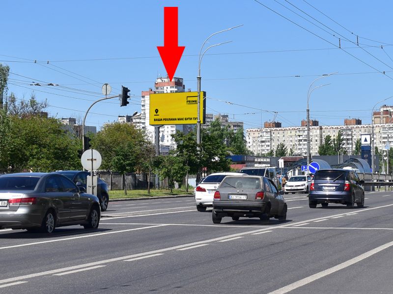 Білборд/Щит, Київ, Перова бул., 27, в бік Ватутіна пр.