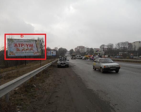 Білборд/Щит, Тернопіль, вул. С. Будного - перехрестя с. Петриків -центральний ринок