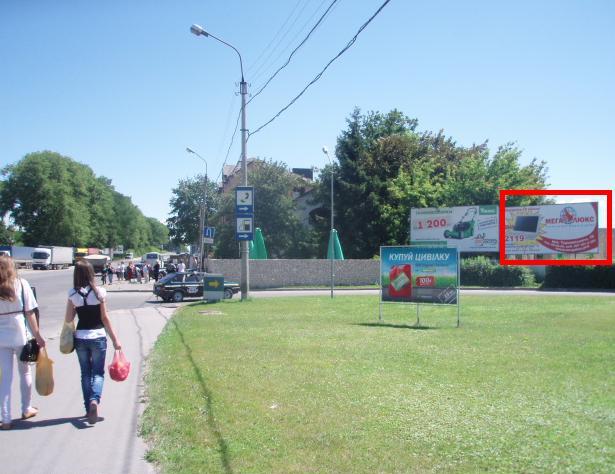 Білборд/Щит, Тернопіль, Збаразьке кільце - АЗС "ОККО" зправа