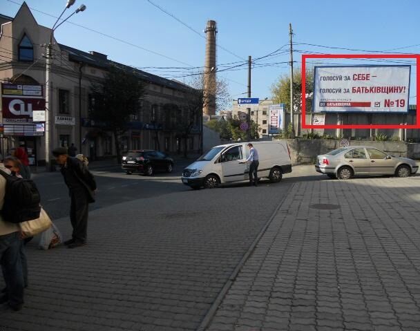 Білборд/Щит, Тернопіль, вул. Б. Хмельницького - зупинка Ж/Д вокзал