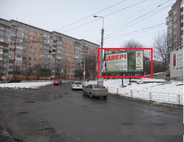 Білборд/Щит, Тернопіль, кільце вул. Злуки - вул. Тарнавського (зправа)