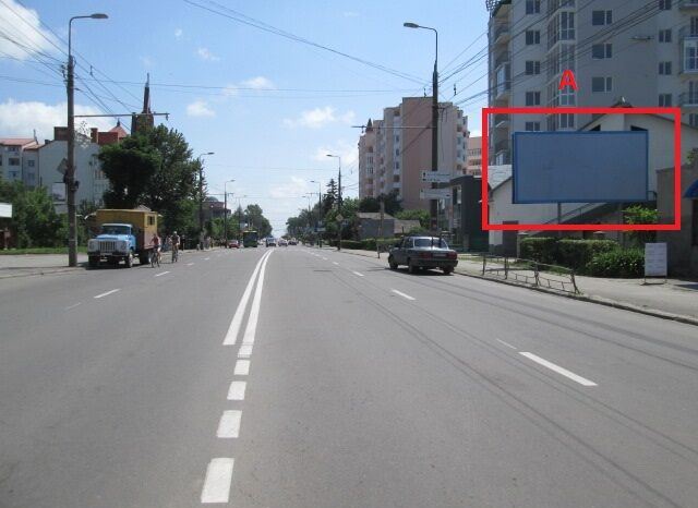 Білборд/Щит, Тернопіль, вул.С.Бандери- навпроти супермаркету КИЇВ
