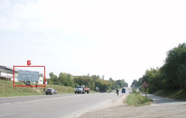 Білборд/Щит, Тернопіль, вул. Бродівська 3 Б (в місто) в Білій