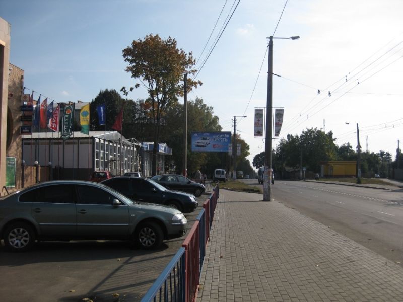 Білборд/Щит, Житомир, вул. Вітрука 19 (м-н "Шпалери") ст.Б