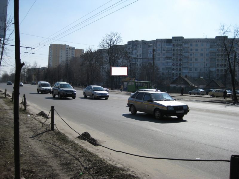 Білборд/Щит, Житомир, пр. Миру 11 (ринок Хмільник, м-т BІLLA) ст.А