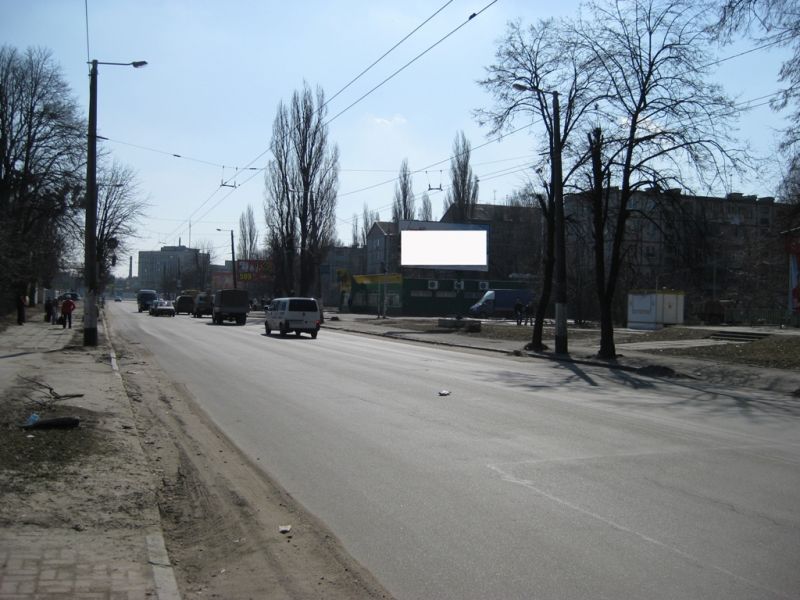 Білборд/Щит, Житомир, вул. Вокзальна 14 (маркет Вопак) ст.А