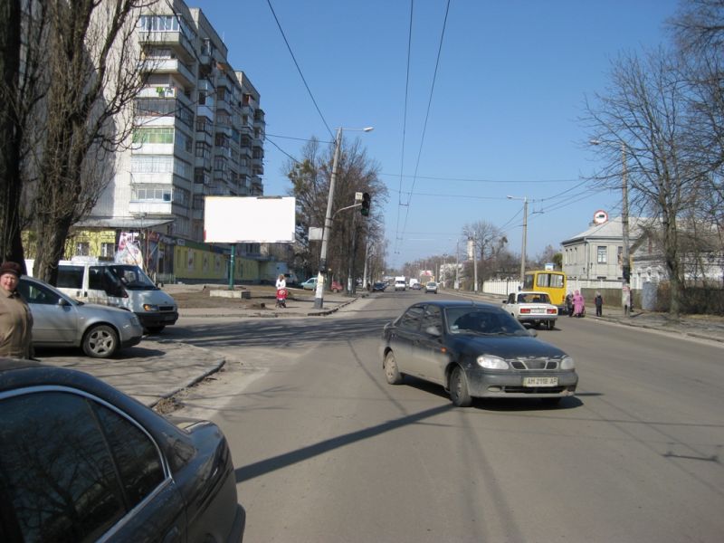Білборд/Щит, Житомир, вул. Вокзальна 14 (маркет Вопак) ст.Б