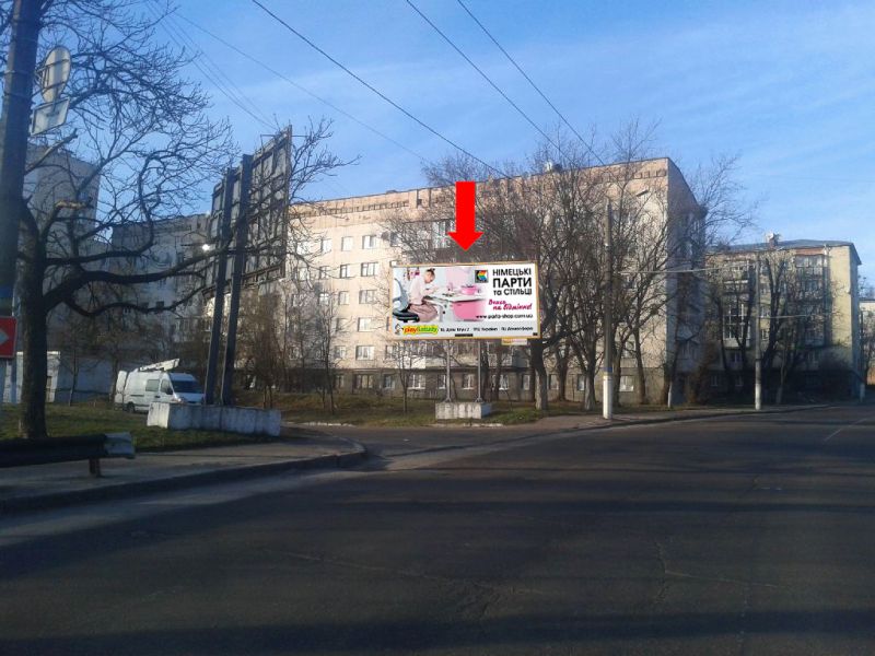 Билборд/Щит, Житомир, Чуднівська вул. (кол. Черняхівського вул.) , 18 (1 місце)