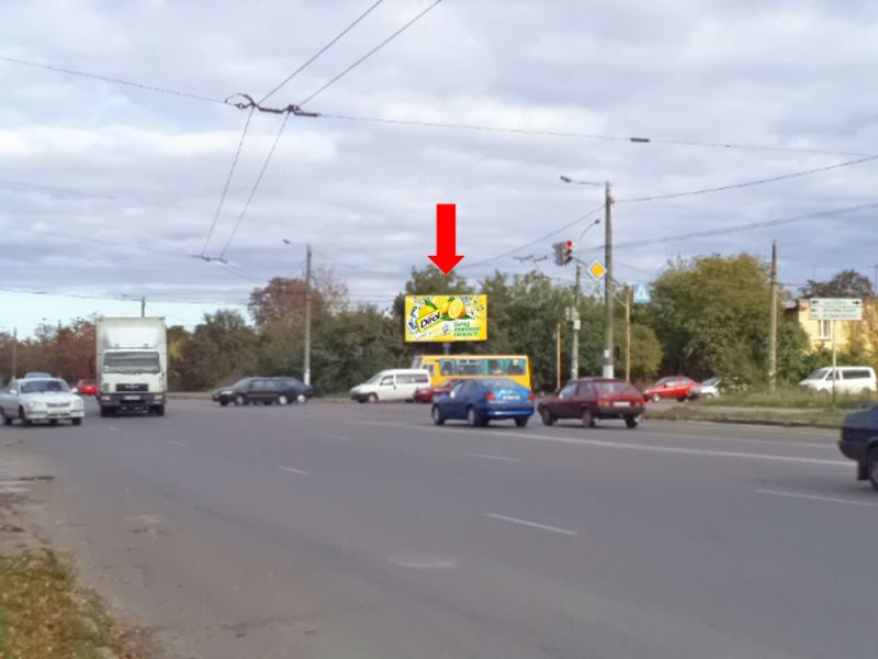 Билборд/Щит, Житомир, Незалежності пр. (кол. Ватутіна вул.), 126 / Східна вул., біля супермаркету "METRO"
