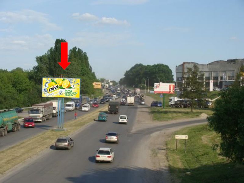 Билборд/Щит, Тернополь, Будного вул. / Микулинецька вул., біля АЗС "Укр-Петроль", роздільник