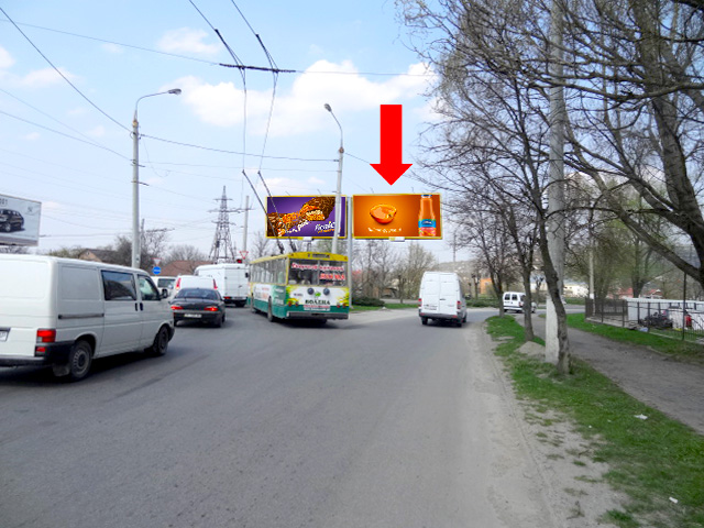 Билборд/Щит, Черновцы, Калинівська вул. / Хотинська вул., транспортна розв''язка, права