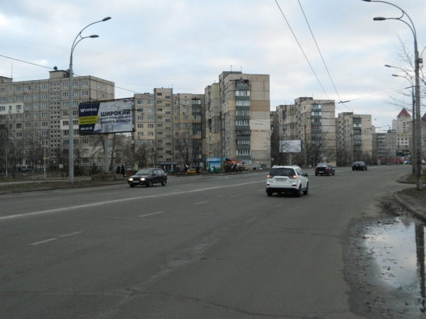 Білборд/Щит, Київ, просп. Івасюка Володимира (Героїв Сталінграда), 42 (магазин "Сільпо")