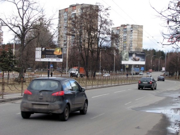 Білборд/Щит, Київ, просп.Гонгадзе (Радянської України), 8