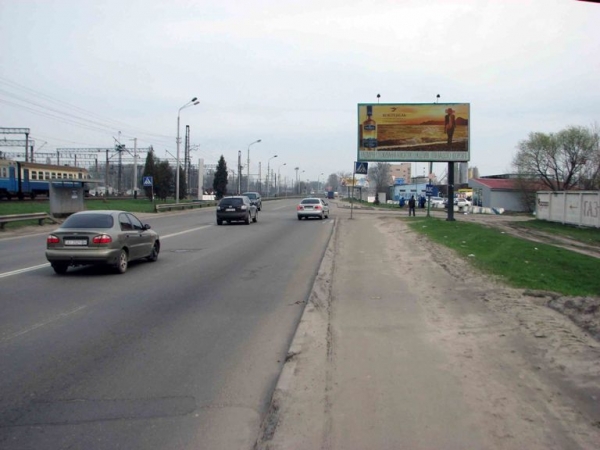 Билборд/Щит, Киев, просп. Повітрофлотський / а-т Жуляни / АЗС "Талісман", напр. Севастопольської пл.