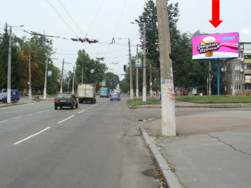 Білборд/Щит, Житомир, Вітрука вул. / Ціолковського вул., Польовий майдан, біля нічного клубу "Маріо"