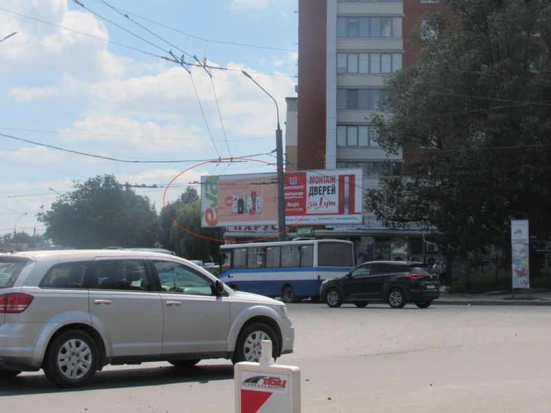 Білборд/Щит, Тернопіль, Бандери -Протасевича -Збаразьке шосе (лівий)