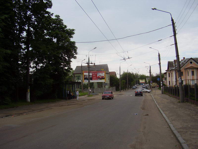 Билборд/Щит, Черновцы, Січ. Стрільців-Кишинівська (до Руської)