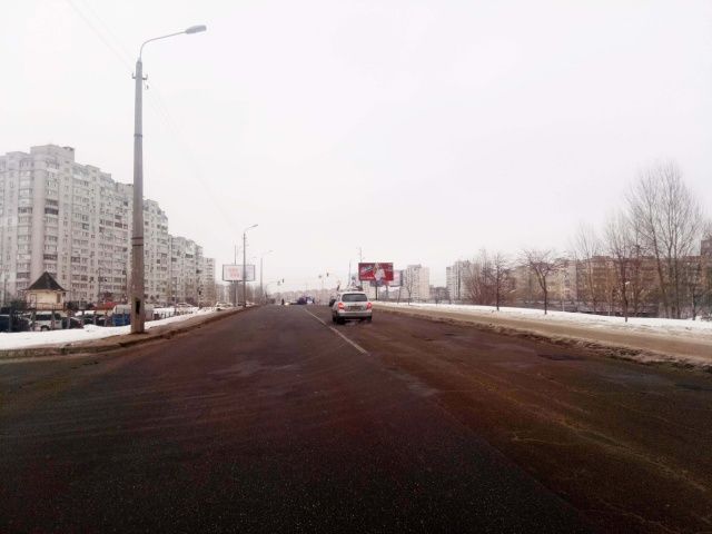 Білборд/Щит, Київ, Бальзака О. вул. - Драйзера Т. вул. 100м. до Сільпо