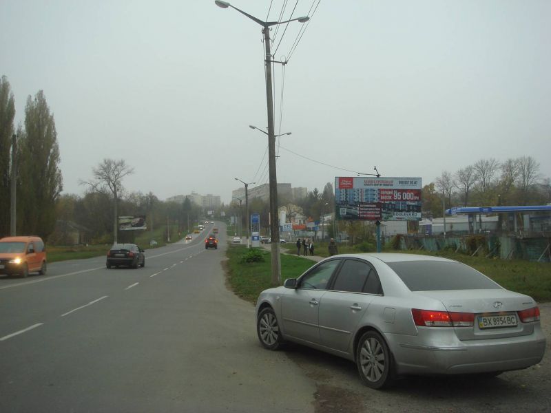Билборд/Щит, Каменец-Подольский, Хмельницьке шосе біля автостоянки КЕМЗ