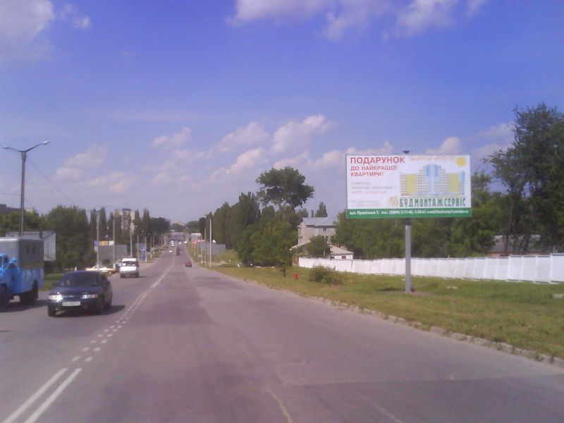 Билборд/Щит, Каменец-Подольский, Хмельницьке шосе від в’їзду на Арт-базу до в’їзду в АТП-16861