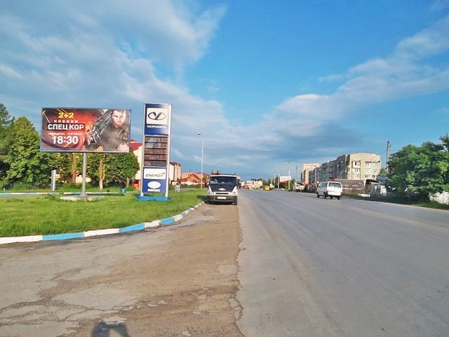 Білборд/Щит, Тернопіль, Будного С. вул., 13 - Героїв УПА вул., (АЗС "Укрнафта") (гостиниця"Братислава",300 м. к АЗС "БРСМ Нафта")