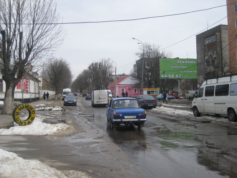 Білборд/Щит, Житомир, вул. Домбровського 2а (ТЦ Дастор, м-т Еко) ст.А