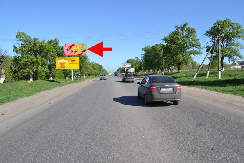 Билборд/Щит, Трассы, Траса Харків-Дергачі-Мала Данилівка-котеджне сел. "Поле чудес"-у бік Дергачів-верх-етажерка №2