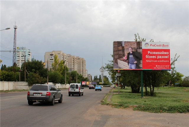 Билборд/Щит, Николаев, Киевское шоссе, перед кольцом