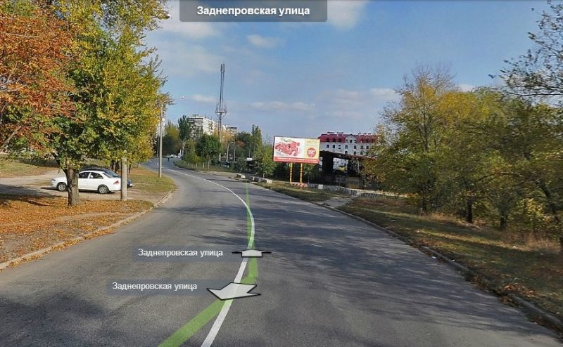 Билборд/Щит, Запорожье, Заднепровская - ЖД переезд