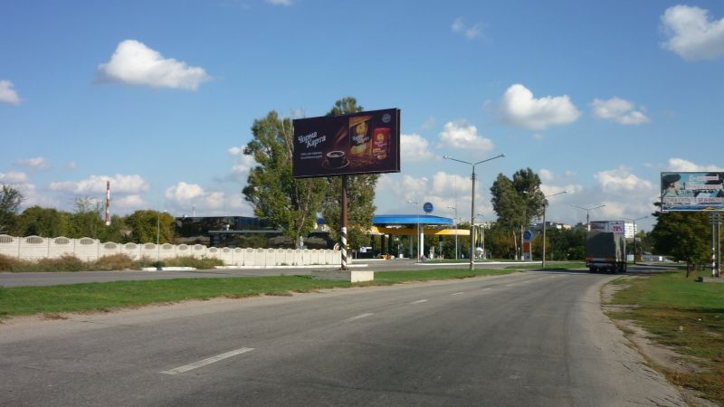 Билборд/Щит, Запорожье, Тиражная_Заозерная (АЗС ТНК)