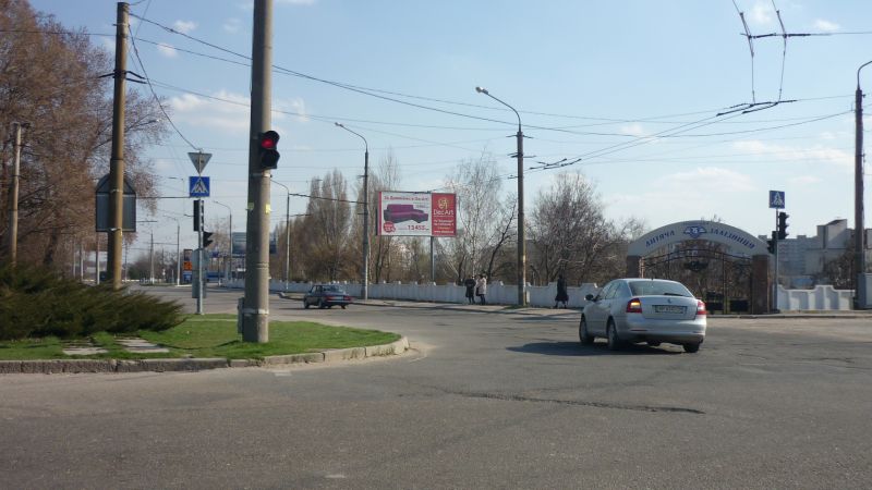 Билборд/Щит, Запорожье, Новокузнецкая-ДЖД_Луначарского,1