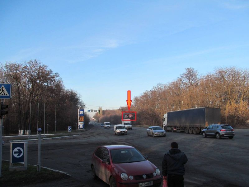 Билборд/Щит, Запорожье, Симферопольская тр._Базовая