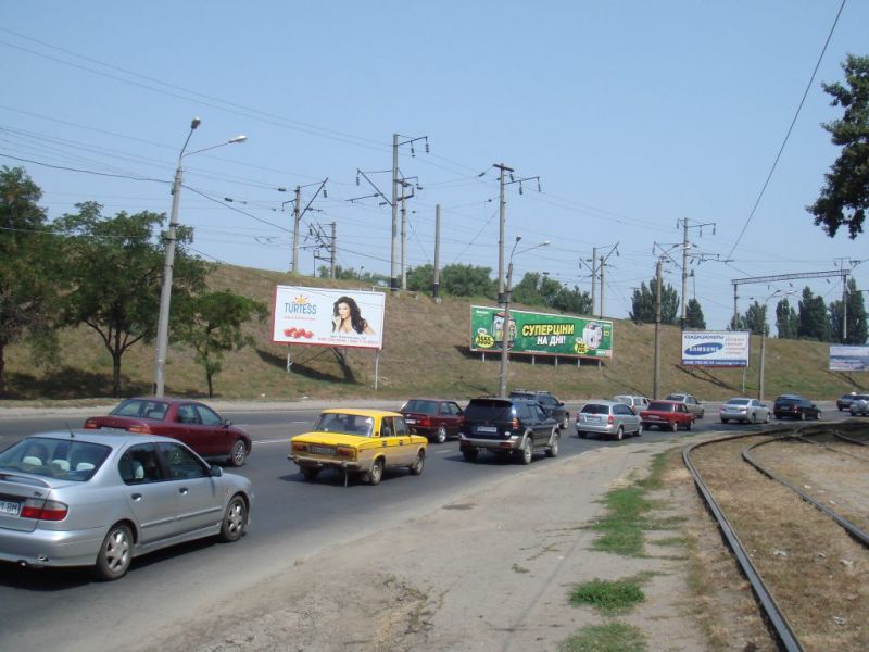 Билборд/Щит, Одесса, вул. Балківська / Пересип / Херсонський Сквер № 1