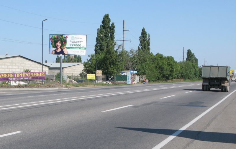 Билборд/Щит, Трассы, Об'їзна дорога (26+940км) - АЗС ОККО, від промринку 7км до Авангарду