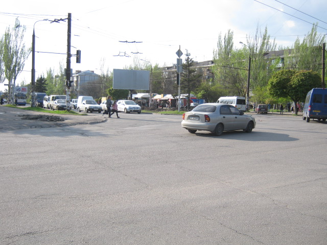 Білборд/Щит, Запоріжжя, 063_Парамонова д 10 / ул Комарова   (по дороге на пески)