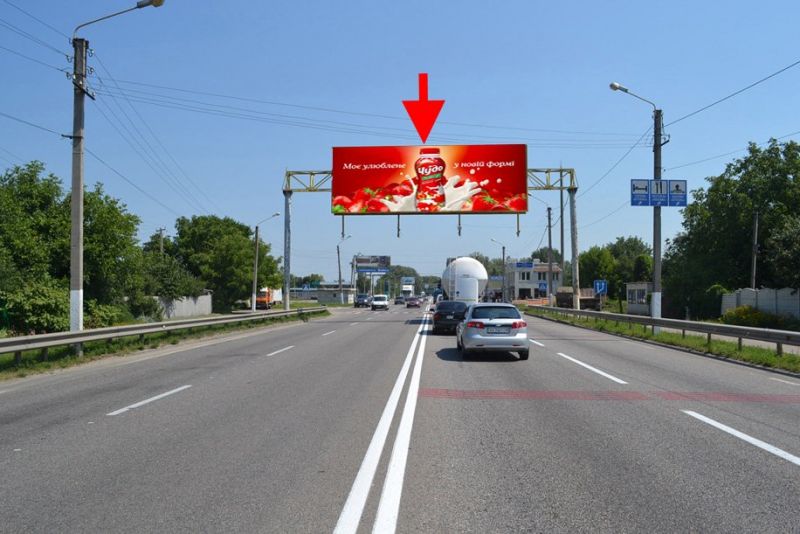 Арка/Реклама на мостах, Трассы, Арка-Полтавський шлях-пост Поліції-в центр