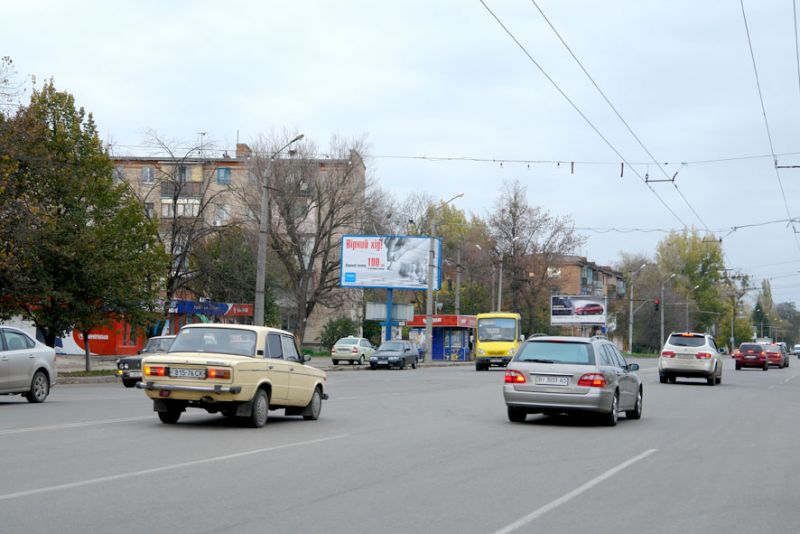 Билборд/Щит, Полтава, вул. Зіньківська (зуп. «Кондратенка») білборд