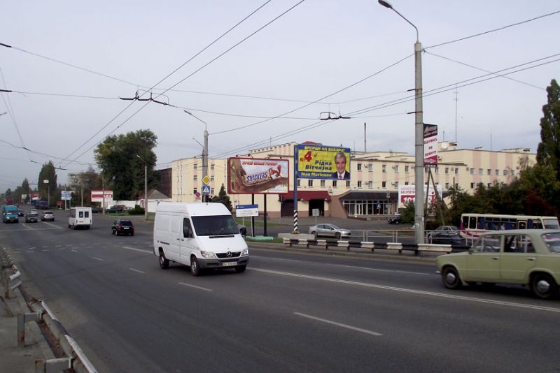 Билборд/Щит, Полтава, вул. М.Бірюзова /вул. Героїв-пожежних білборд