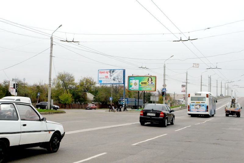 Билборд/Щит, Полтава, вул. М.Бірюзова /вул. Героїв-пожежних білборд
