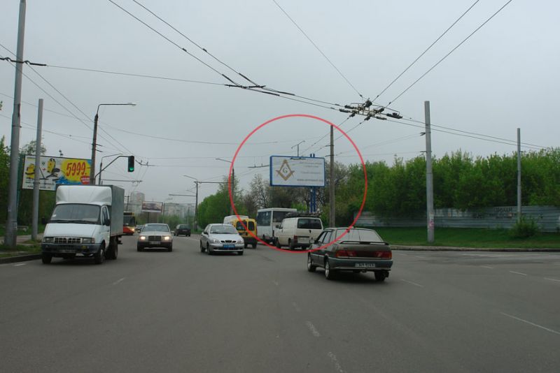 Билборд/Щит, Полтава, вул. В.Тирновська / вул. Ю.Тимошенка (зуп. «Бібліотека») білборд