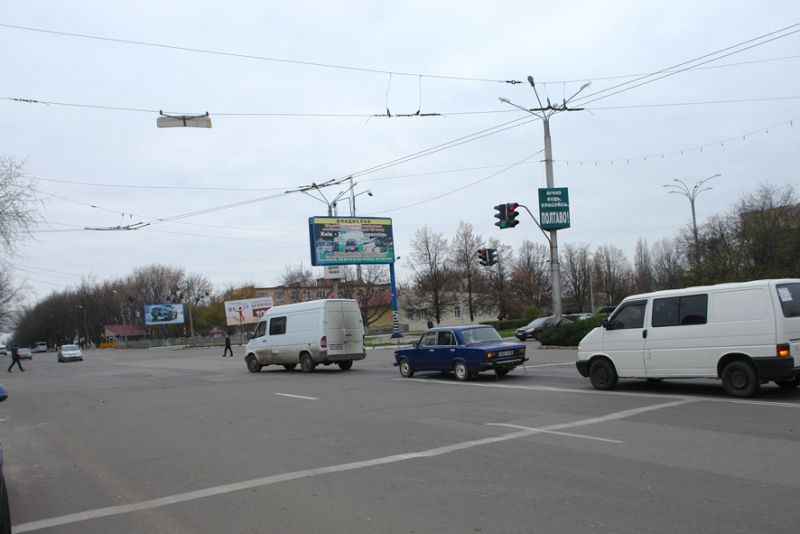 Билборд/Щит, Полтава, вул. В.Тирновська (Автовокзал №1) білборд