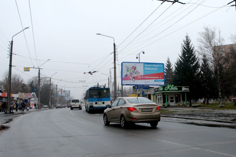 Билборд/Щит, Полтава, вул. Миру (зуп. «Богдана Хмельницького») білборд