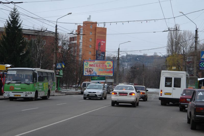 Билборд/Щит, Полтава, вул. Миру (зуп. «Богдана Хмельницького») білборд