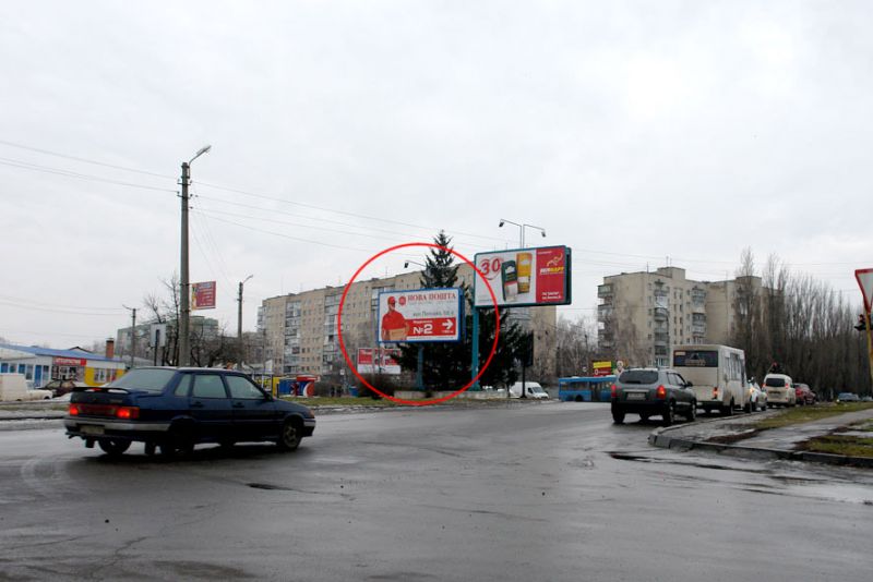 Билборд/Щит, Полтава, вул. Половка/вул. Великотирнівська білборд