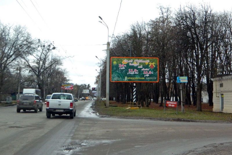 Билборд/Щит, Полтава, вул. Сінна, 34 білборд