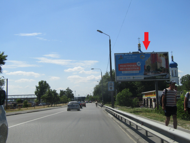 Роллер/Призматрон, Киев, Оноре де Бальзака вул. (180м.до заїзду до церкви), в напрямку центру