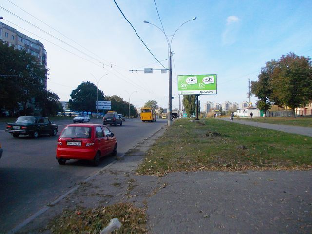 Білборд/Щит, Суми, Харківська вул., 101 (перед АЗС "ОККО")