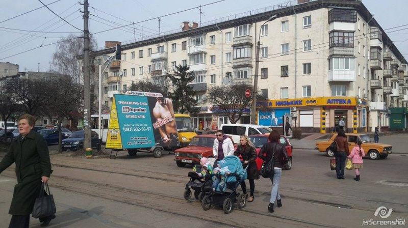 Реклама на транспорте (авто), Киев, По всему Киеву